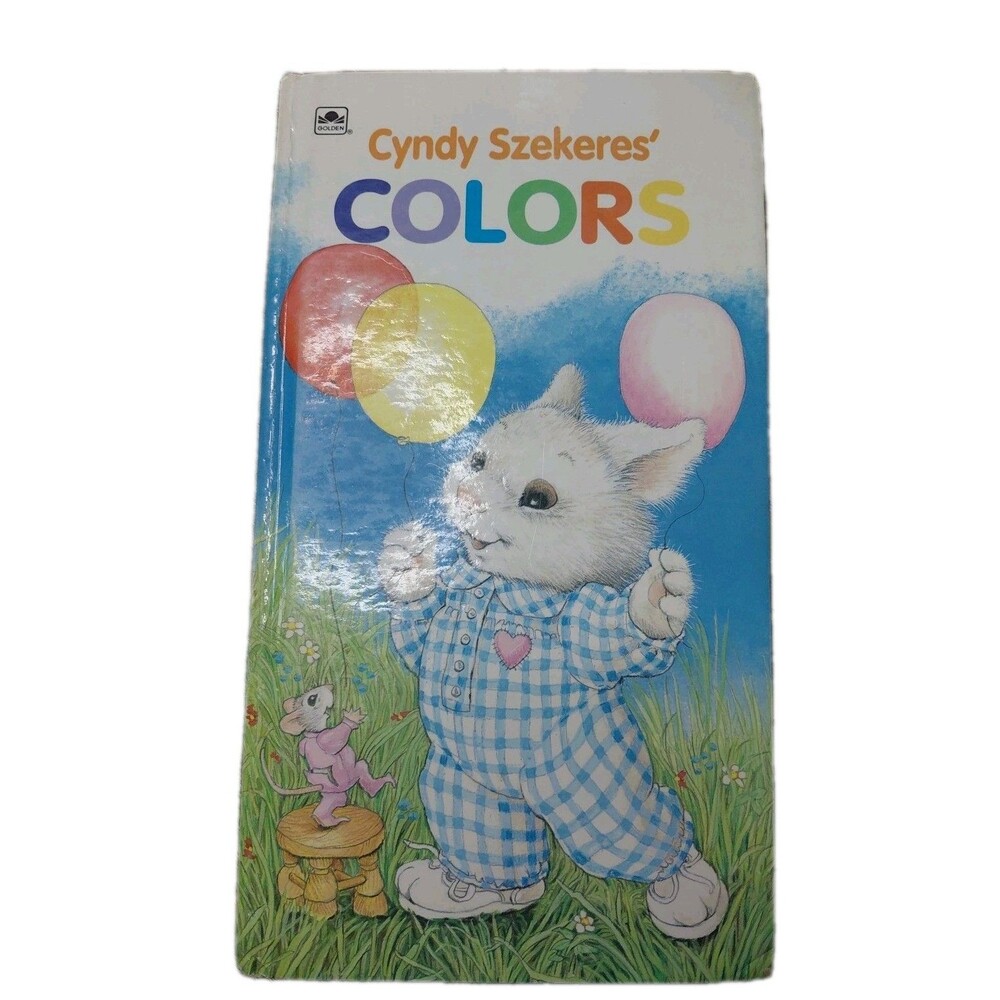 Cyndy Szekeres' Colors Golden Sturdy Book (1992) – Pre-owned Condition
